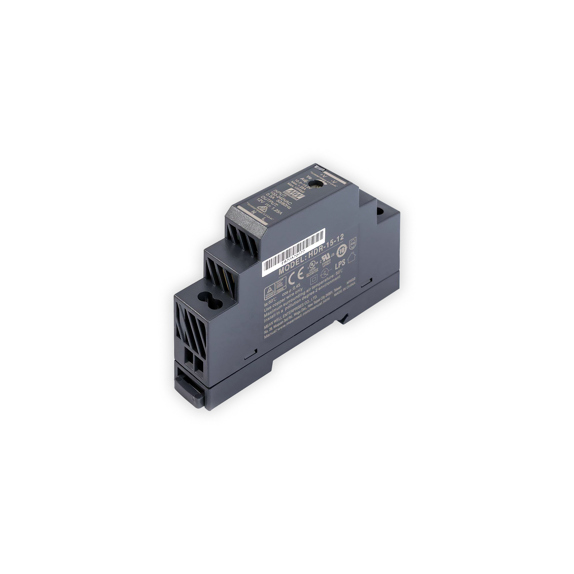 Scheda Prodotto Art. HDR-15-12 Videx Electronics S.p.A.